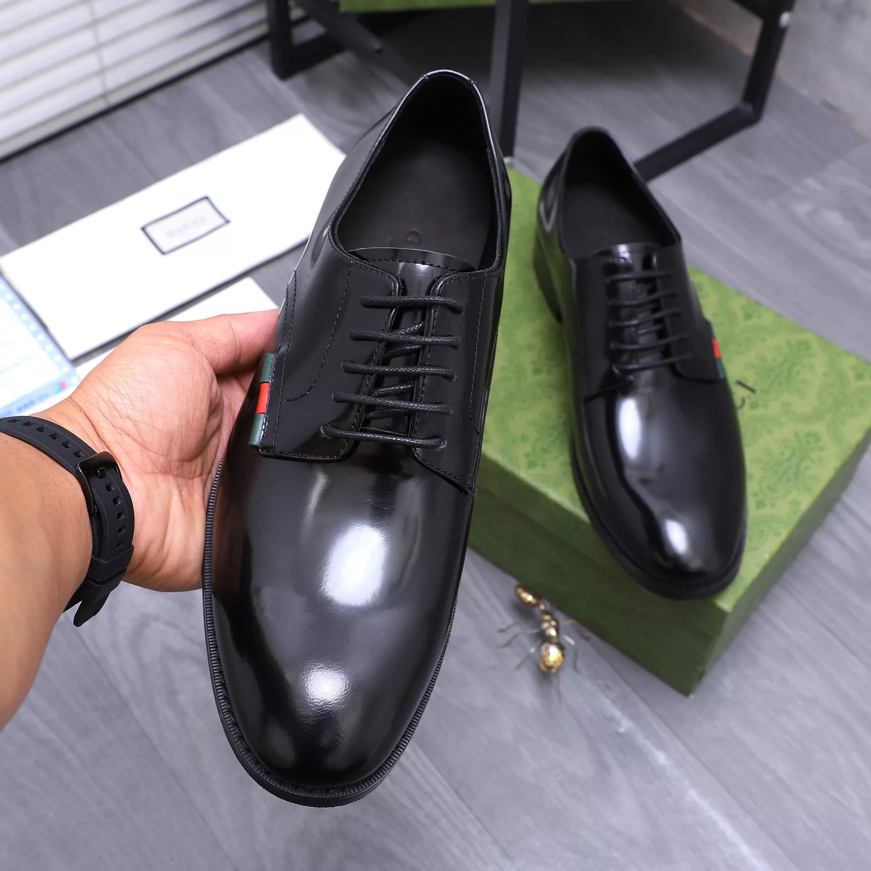 gucci oxfords chaussures pour homme s_12b477b3